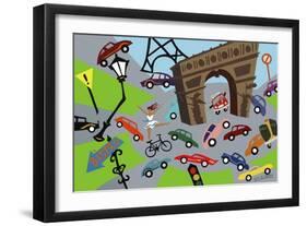 Arc de Triomphe-Pierre Henri Matisse-Framed Premium Giclee Print