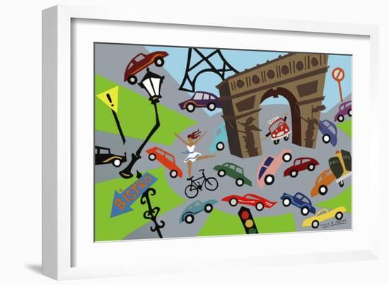 Arc de Triomphe-Pierre Henri Matisse-Framed Giclee Print