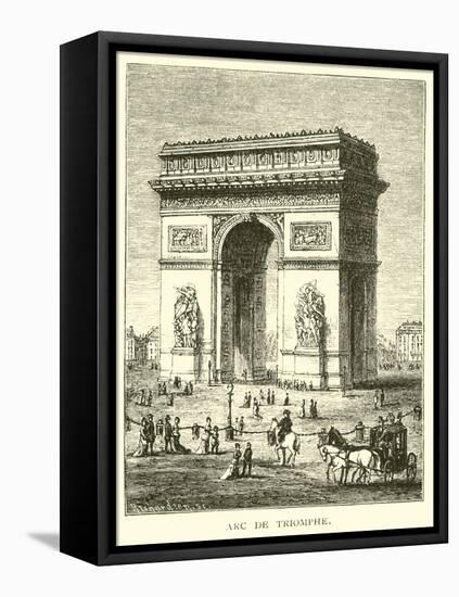 Arc De Triomphe-null-Framed Stretched Canvas