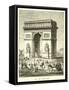 Arc De Triomphe-null-Framed Stretched Canvas