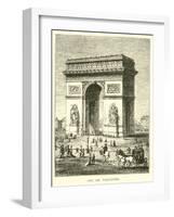 Arc De Triomphe-null-Framed Giclee Print