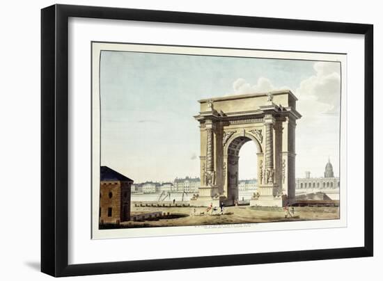 Arc De Triomphe-null-Framed Giclee Print