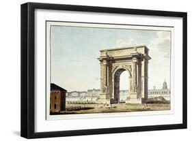 Arc De Triomphe-null-Framed Giclee Print