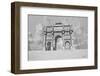 Arc de Triomphe-Barbara Simmons-Framed Photographic Print