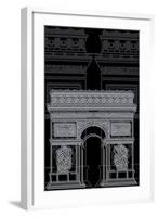 Arc De Triumph Night-Cristian Mielu-Framed Art Print