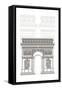 Arc De Triumph-Cristian Mielu-Framed Stretched Canvas