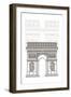 Arc De Triumph-Cristian Mielu-Framed Art Print