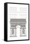Arc De Triumph-Cristian Mielu-Framed Stretched Canvas