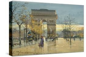 Arc de Triumphe-Eugene Galien-Laloue-Stretched Canvas