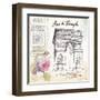 Arc De Truimphe Sketchbook-Angela Staehling-Framed Art Print