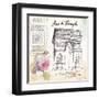 Arc De Truimphe Sketchbook-Angela Staehling-Framed Art Print