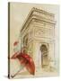 Arc Du Triomphe-Patricia Pinto-Stretched Canvas