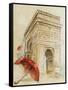 Arc Du Triomphe-Patricia Pinto-Framed Stretched Canvas