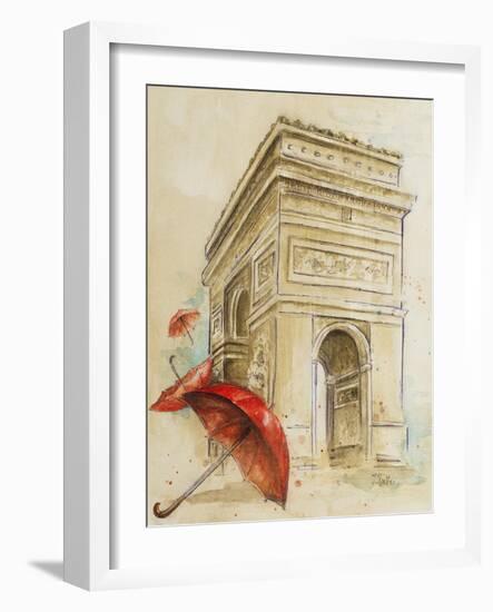 Arc Du Triomphe-Patricia Pinto-Framed Art Print