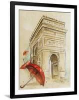 Arc Du Triomphe-Patricia Pinto-Framed Art Print