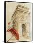 Arc Du Triomphe-Patricia Pinto-Framed Stretched Canvas