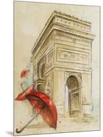 Arc Du Triomphe-Patricia Pinto-Mounted Art Print