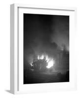 Arc Furnace in a Steelworks, Sheffield, South Yorkshire, 1964-Michael Walters-Framed Photographic Print