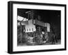 Arc Furnace in Operation, Sheffield, South Yorkshire, 1964-Michael Walters-Framed Photographic Print