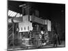 Arc Furnace in Operation, Sheffield, South Yorkshire, 1964-Michael Walters-Mounted Photographic Print