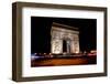 Arc Triomphe at night-Guilherme Pontes-Framed Photographic Print