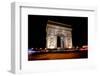 Arc Triomphe at night-Guilherme Pontes-Framed Photographic Print