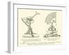 Arc with Double Compartment for Measuring the Shortest Distances of the Stars-null-Framed Giclee Print