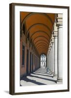 Arcade at Piazza Della Liberta', Firenze, UNESCO, Tuscany, Italy-Nico Tondini-Framed Photographic Print