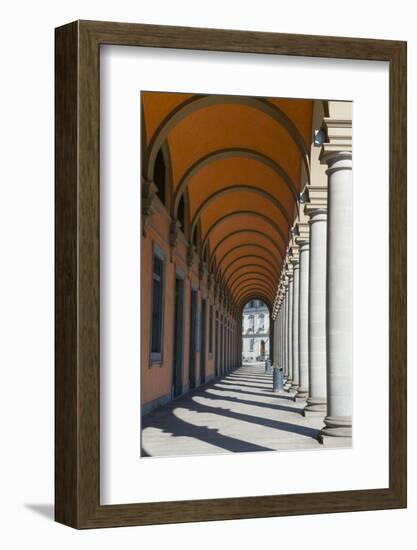 Arcade at Piazza Della Liberta', Firenze, UNESCO, Tuscany, Italy-Nico Tondini-Framed Photographic Print