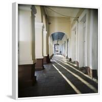 Arcade, Cienfuegos, Cuba, West Indies, Central America-Lee Frost-Framed Photographic Print