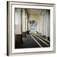 Arcade, Cienfuegos, Cuba, West Indies, Central America-Lee Frost-Framed Photographic Print