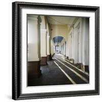 Arcade, Cienfuegos, Cuba, West Indies, Central America-Lee Frost-Framed Photographic Print