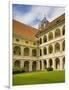 Arcade Court of the Abbey Seckau, Styria, Austria-Rainer Mirau-Framed Photographic Print