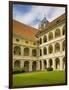 Arcade Court of the Abbey Seckau, Styria, Austria-Rainer Mirau-Framed Photographic Print