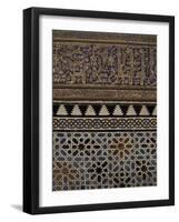 Arcade Decorations of Patio De Las Doncellas-null-Framed Giclee Print