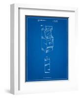 Arcade Game Cabinet Patent-Cole Borders-Framed Art Print
