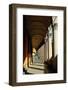 Arcade in the Old City, Bologna, Emilia-Romagna, Italy, Europe-Bruno Morandi-Framed Photographic Print