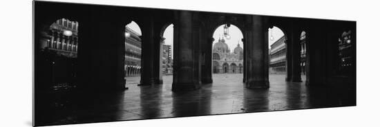 Arcade of a Building, St. Mark's Square, Venice, Italy-null-Mounted Photographic Print