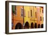 Arcade on the Via Mascarella in the Old City, Bologna, Emilia-Romagna, Italy, Europe-Bruno Morandi-Framed Photographic Print