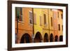 Arcade on the Via Mascarella in the Old City, Bologna, Emilia-Romagna, Italy, Europe-Bruno Morandi-Framed Photographic Print