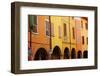 Arcade on the Via Mascarella in the Old City, Bologna, Emilia-Romagna, Italy, Europe-Bruno Morandi-Framed Photographic Print