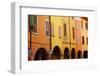 Arcade on the Via Mascarella in the Old City, Bologna, Emilia-Romagna, Italy, Europe-Bruno Morandi-Framed Photographic Print