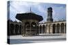 Arcaded Courtyard, Ablution Fountain and Clock Tower, Muhammad Ali Mosque-null-Stretched Canvas