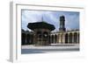 Arcaded Courtyard, Ablution Fountain and Clock Tower, Muhammad Ali Mosque-null-Framed Giclee Print