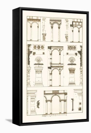 Arcades of the Renaissance-J. Buhlmann-Framed Stretched Canvas