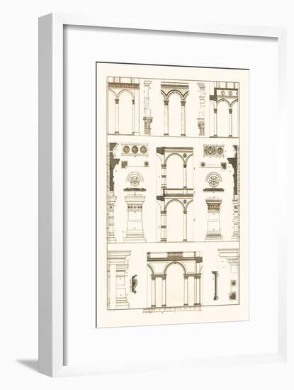 Arcades of the Renaissance-J. Buhlmann-Framed Art Print