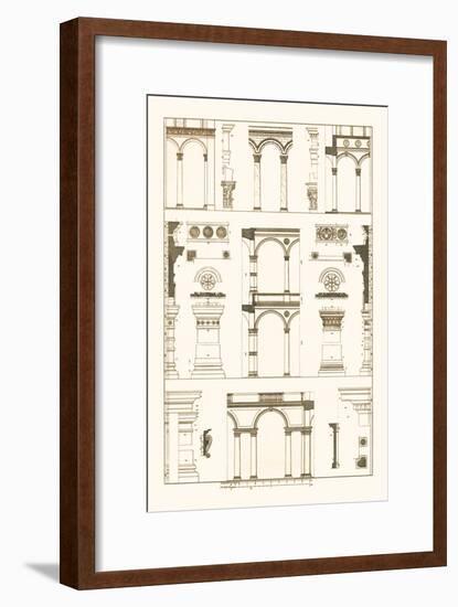 Arcades of the Renaissance-J. Buhlmann-Framed Art Print