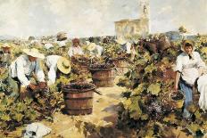 The Grape Harvest-Arcadi Mas y Fondevila-Laminated Premium Giclee Print