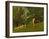 Arcadia, Circa 1883-Thomas Cowperthwait Eakins-Framed Giclee Print