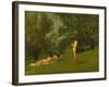 Arcadia, Circa 1883-Thomas Cowperthwait Eakins-Framed Giclee Print